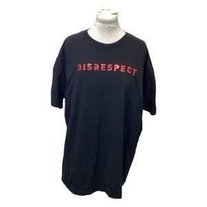 Design by Humans Mens Short Sleeve Crew Neck Graphic Tee, Black, size 3XL